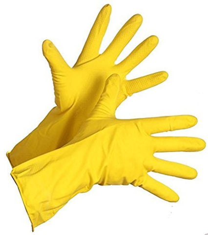 Stretchable Reusable Hand Gloves for Washing Cleaning Kitchen Garden