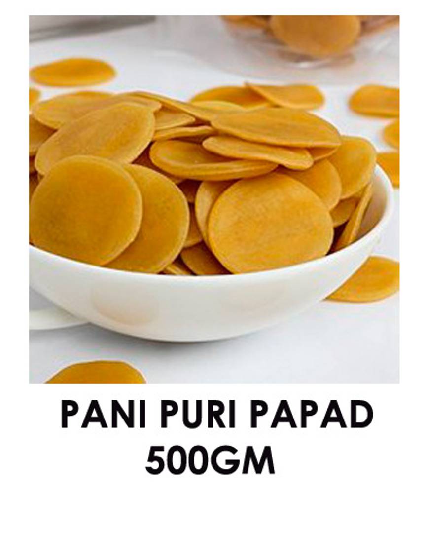 Premium Quality PaniPuri Papad-Price Incl. Shipping