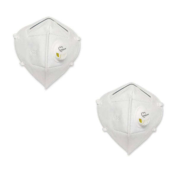Ecolife N95 Mask 5 Layers Protection Face Mask - 2 Pieces