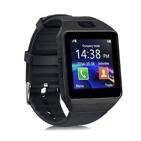 NAVYA DZ09 Bluetooth Smart Watch with Touchscreen/Sim Card Support All Smartphones (Black)
