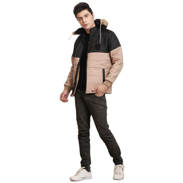 Stylish Multicoloured Nylon Jacket For Men